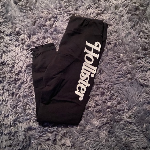 Hollister Pants - Hollister Black Logo Leggings